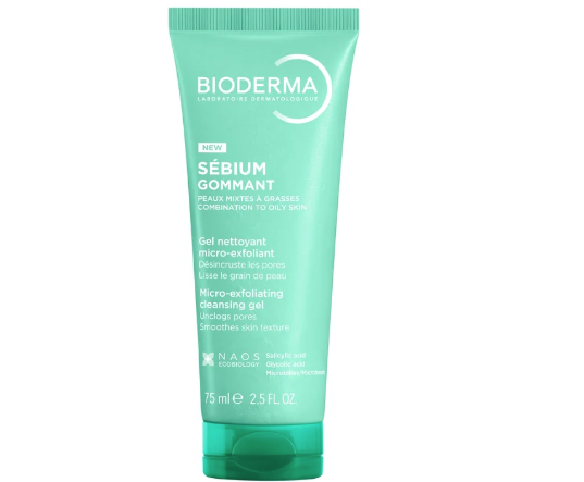 Bioderma Sebium Gommant Gel 75Ml